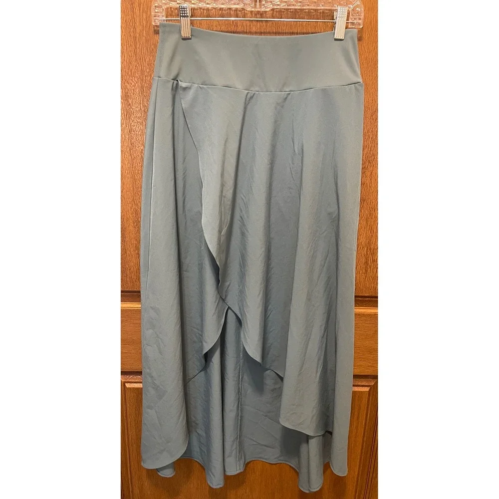 Halara‎ Breezeful High-Waisted High-Low Ruffle 2-in-1 Maxi Skirt
